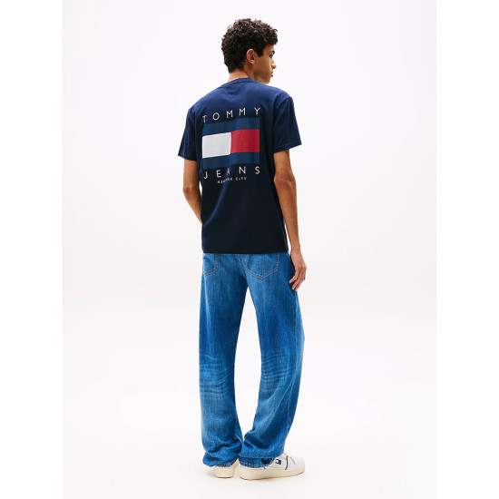 Tommy Hilfiger Ανδρική κοντομάνικη μπλούζα Back Flag Logo T-Shirt